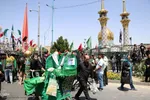 مراسم عزاداری عاشورا در همدان‎