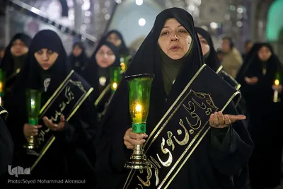 مراسم خطبه خوانی شب شهادت امام رضا(ع)
