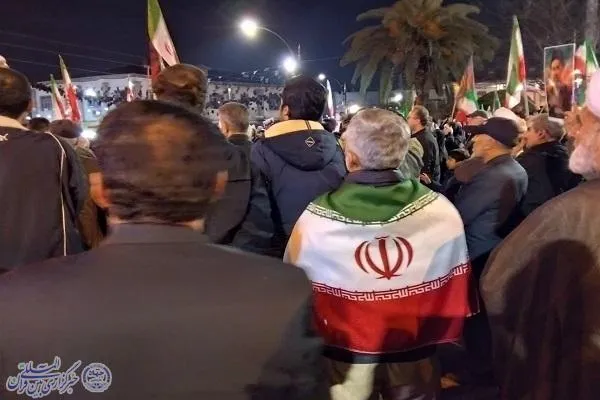 بیست و نهمین شب اجتماع مردمی قیام و بیعت در شهرستان بابلسر