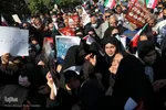 تشیع پیکر شهدای حادثه تروریستی شاهچراغ