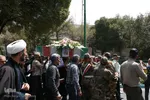 تشییع پیکر شهید «حسین سامی‌مقام» در اصفهان