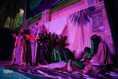 اجرای تعزیه «سجده در بهشت»