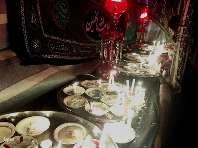 مراسم شام غریبان حسینی در اهر