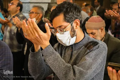 مراسم سحرگاه و اقامه نماز عید فطر در مسجد نو - اصفهان