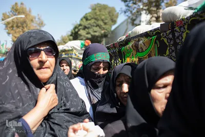 تشییع نمادین شهدای کربلا توسط قوم بنی اسد در قزوین