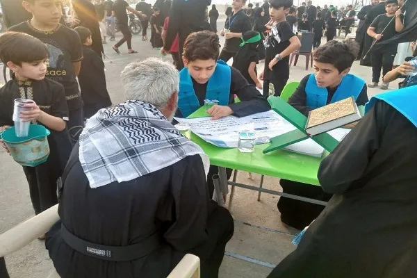 العتبة الحسينية تطلق مشروع المحطات القرآنية في الزيارة الأربعينية + صور