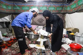 تردد زائران اربعین در مرز چذابه