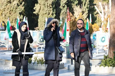 تجدید میثاق جهادگران اصفهانی با شهدا