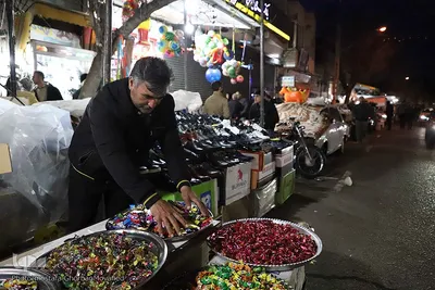 بازار اهر در سال نو