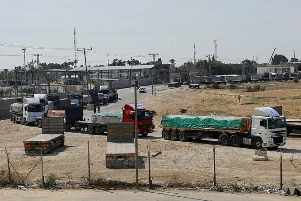 Gazze'ye 7 Ekim'den bu yana ilk kez çocuk aşıları ulaştırıldı