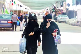 مرز شلمچه در آستانه اربعین