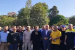 عکس | پیاده‌روی خانوادگی به مناسبت هفته دفاع مقدس