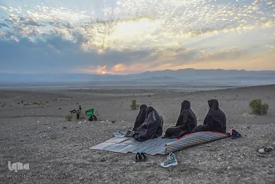 سنت عزاداری در کویر خوریان سمنان‎