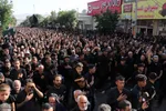 اجتماع بزرگ عزاداران حسینی در دسته حسینیه اعظم زنجان