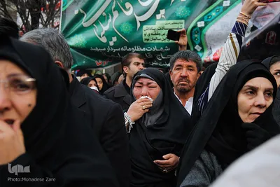 مراسم تشییع پیکر مطهر شهید سردار سلیمانی
