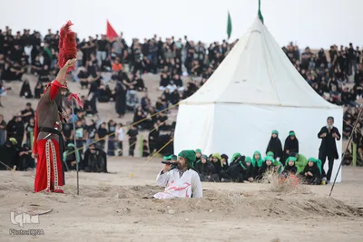 مراسم تعزیه در نوش‌آباد