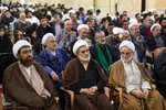 عمامه گذاری طلاب در روز میلاد امام حسین(ع)