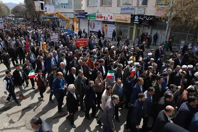 حضور پرشور مردم شهرستان اهر در راهپیمایی روز جهانی قدس