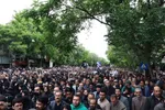 تشییع شهدای خدمت در تبریز