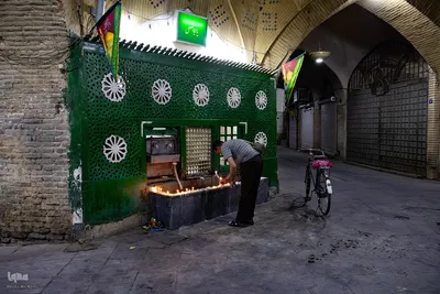 اصفهان در سوگ شام غریبان حسین