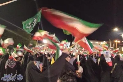 هفتاد و چهارمین اجتماع شبانه بابلسر در میدان شهدا