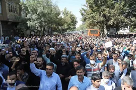 خروش مردم ولایت‌مدار همدان در دفاع از ولایت و مقدسات