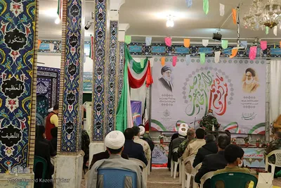 گرامیداشت ۲۲ بهمن در امامزادگان باقریه(ع) بیرجند