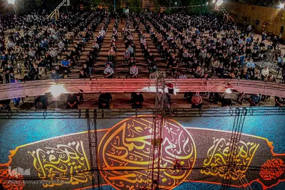 مراسم عزاداری شهادت حضرت رقیه (س) در هیئت محبان ثارالله شیراز