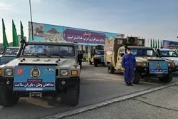 Jeshi la Iran laandaa 'Gwaride la Walinzi wa Nchi na Wasaidizi wa Afya'