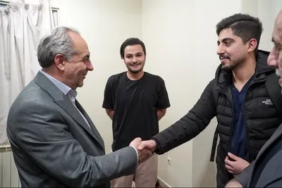 حضور استاندار آذربایجان شرقی در خوابگاه دانشجویان