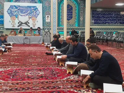 محفل جزء قرآن کریم در اهر