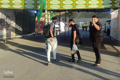اعزام اولین گروه از زائران اربعین حسینی از ترمینال مسافربری ارومیه‎‎