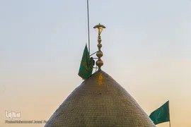 آیین تعویض پرچم سیدالکریم در شب ولادت آن حضرت