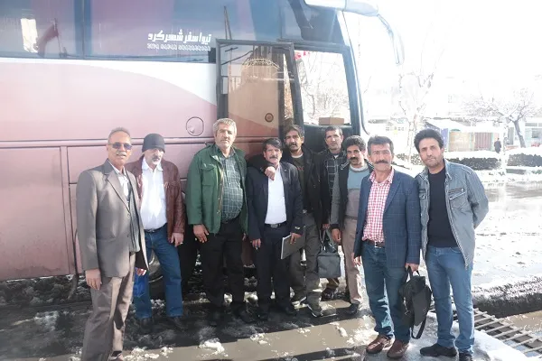 اعزام ۳۴ نفر از جانبازان اعصاب و روان چهارمحال و بختیاری به اردوی زیارتی مشهد مقدس
