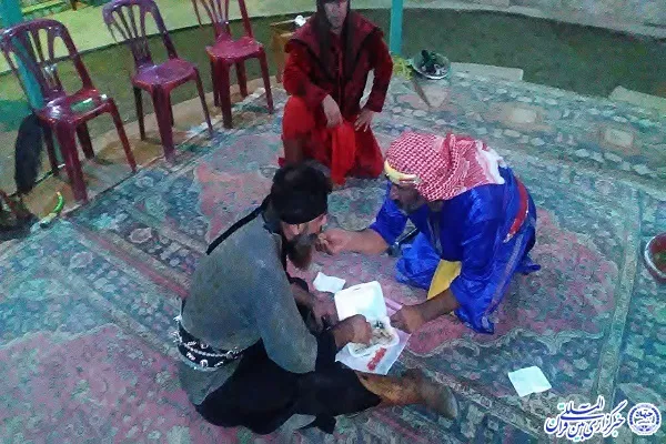 نهمین روز سوگواره تعزیه «غریب»