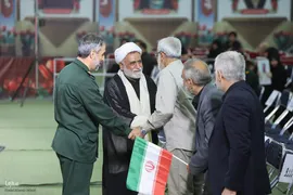 مراسم باشکوه اربعین شهدای اقتدار جنگ تحمیلی ۱۲ روزه