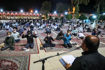 شاهچراغ ، سوگوار شهادت امام جواد (ع)