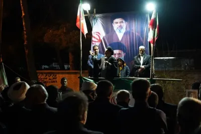 اجتماع عزاداران امام شهید و بیعت با سومین امام انقلاب در ویسیان