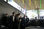 آیین غبار روبی مزار شهدای بیرجند