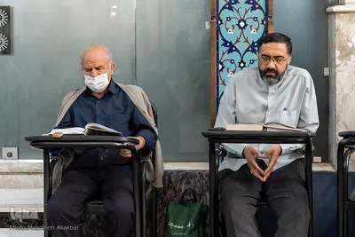 آیین جزء خوانی قرآن در مسجد حضرت رسول اکرم (ص) کرج