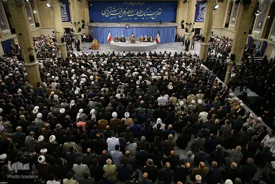 دیدار میهمانان کنفرانس بین‌المللی وحدت‌اسلامى‌ با رهبر انقلاب