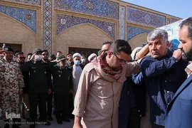مراسم تشییع پیکر مطهر شهید مدافع حرم، سردار «داوود جعفری»