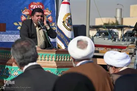 محفل انس با قرآن کاروان قرآنی انقلاب بر عرشه ناو شکن سهند نیروی دریایی ارتش