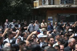 حرکت نمادین کاروان بنی اسد در خیابان های تهران
