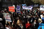 راهپیمایی گرامیداشت روز ۱۳ آبان در اهر