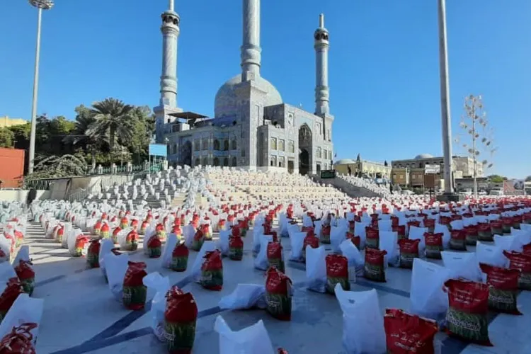 اجرای مرحله هفتم رزمایش مواسات و همدلی در هرمزگان