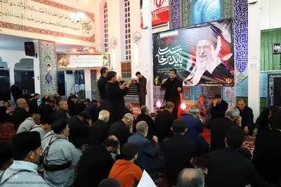 مراسم شام غریبان رهبر شهید انقلاب در اهر