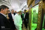 غبارروبی آستان مقدس امامزاده حمزه(س)