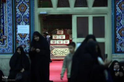 وداع با پیکر پاک ۱۰۰ شهید گمنام