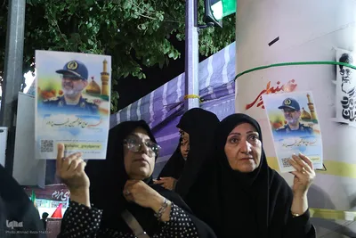 مراسم بزرگداشت سردار سر لشکر شهید غیب پرور در شب هشتادونهم اقتدار